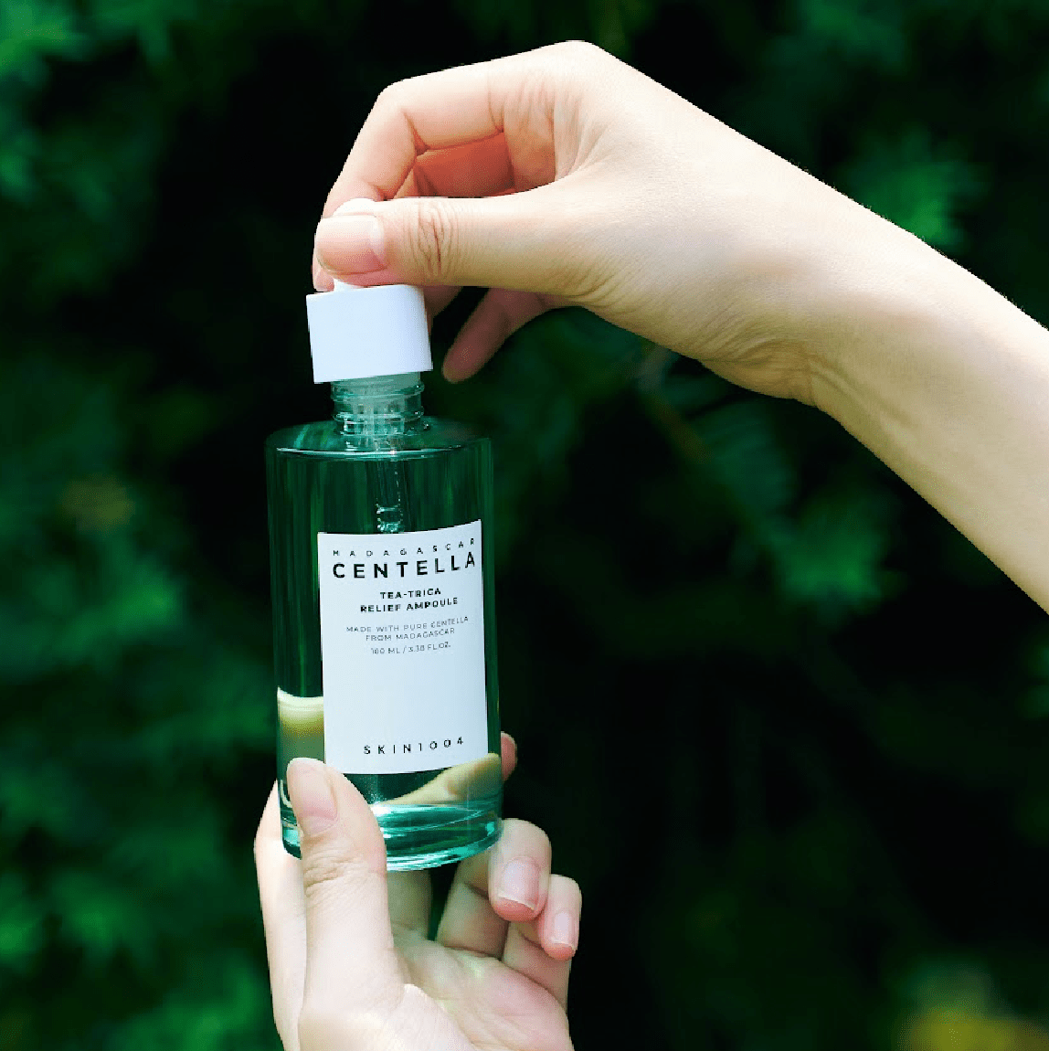 Madagascar Centella Tea-Trica Relief Ampoule - Sérum apaisant à l'arbre à thé et à la centella asiatica (100 ml)